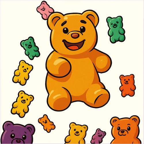 Supplements and vitamins gummies