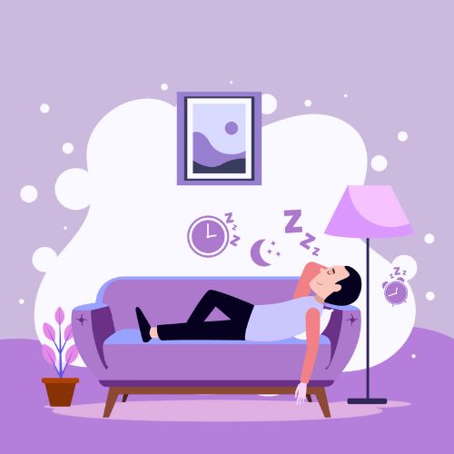 Better sleep and stress relief