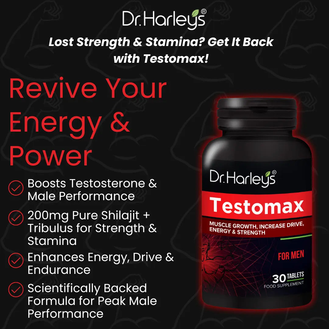 Dr Harleys TestoMax Tablets for Muscle growth Benefits