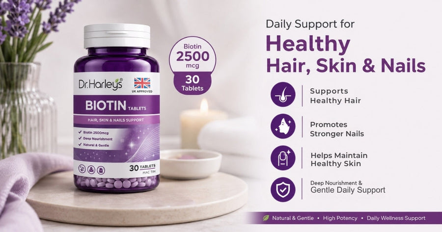 Biotin Tablets: Benefits, Uses, Hair, Skin & amp; Nail Support