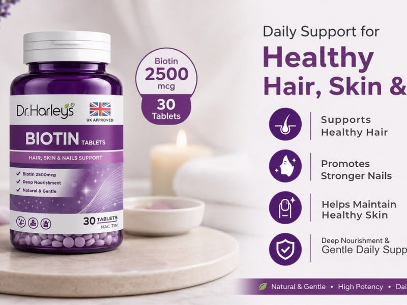 Biotin Tablets: Benefits, Uses, Hair, Skin & amp; Nail Support