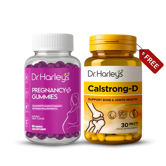Pregnancy Plus Gummies + Free CalStrong D