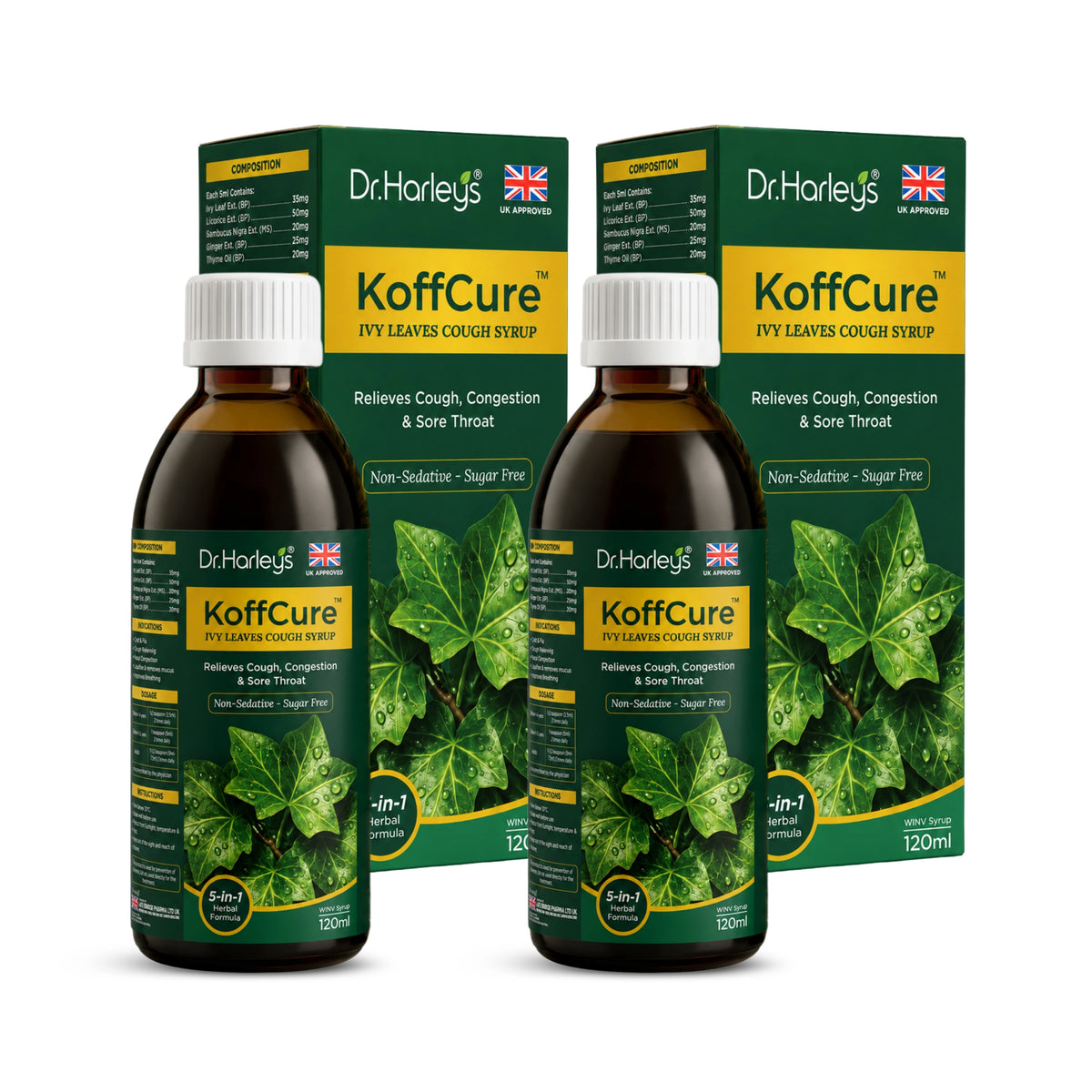 KoffCure Ivy Leaves Cough Syrup
