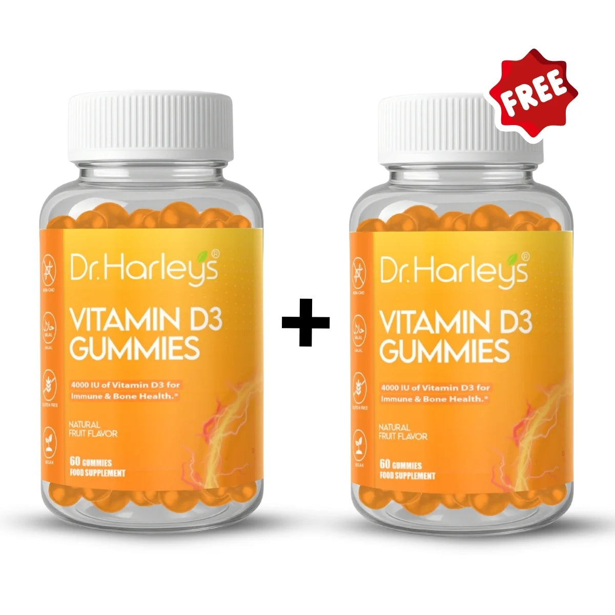 Vitamin D3 Gummies - Buy 1 Get 1 Free