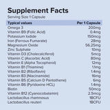 Dr Harleys Fertiboost Capsules Supplement Facts